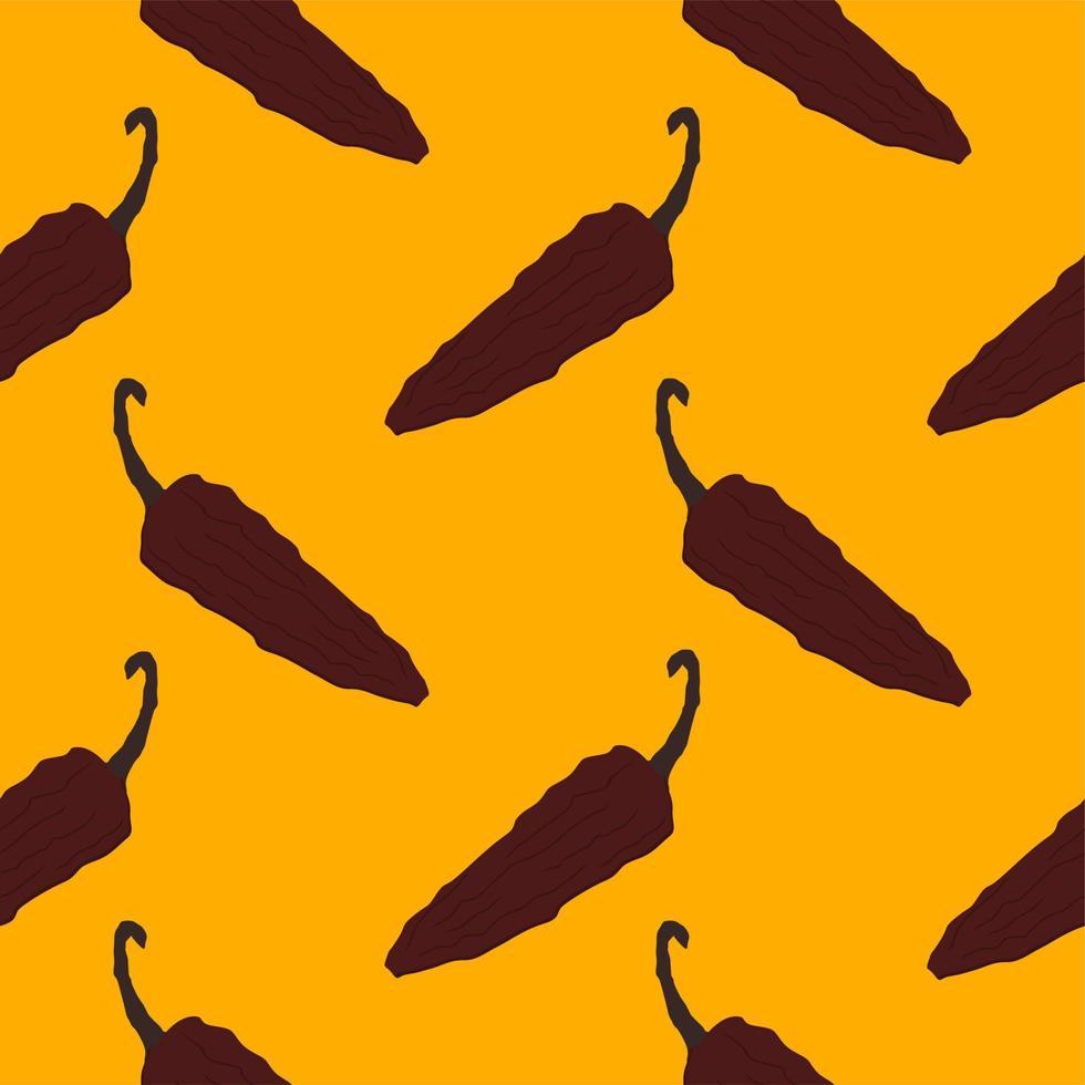 chili seamless pettern vector illustration.