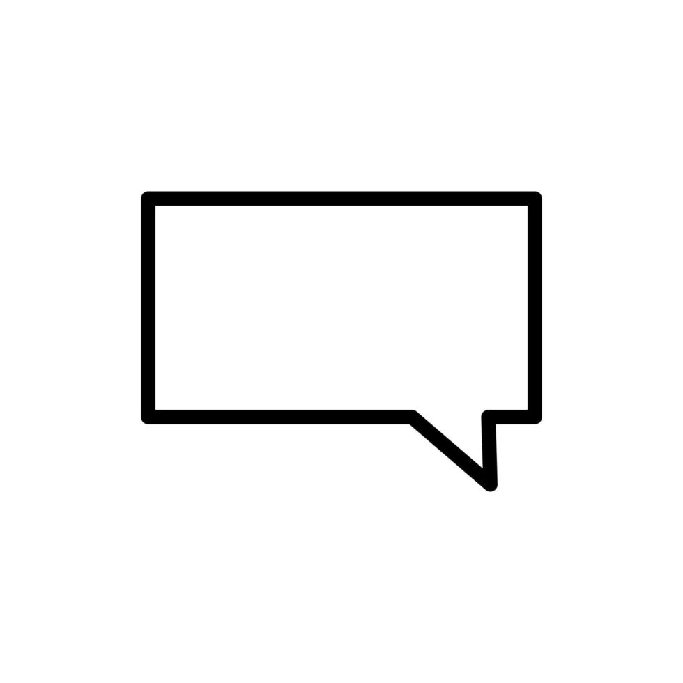 chat bubble icon design vector template