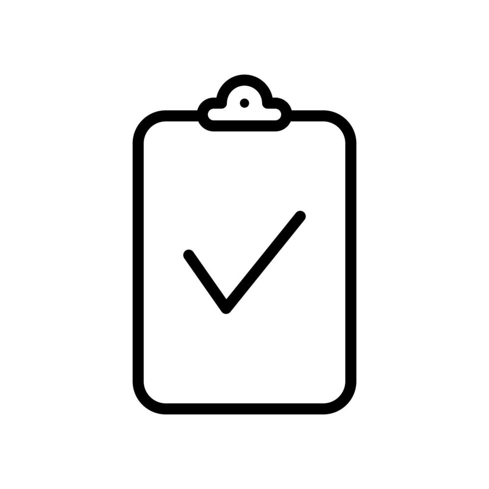 checklist icon design vector template