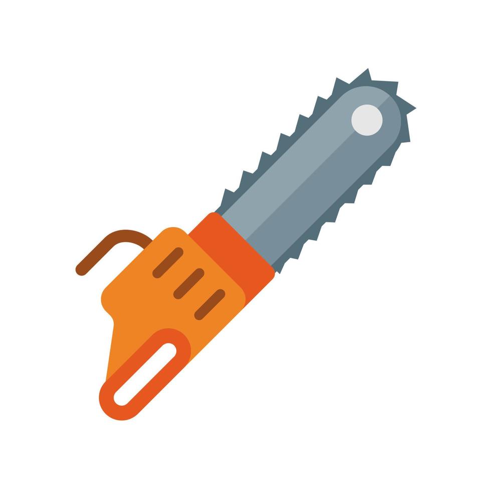 chainsaw icon design vector template