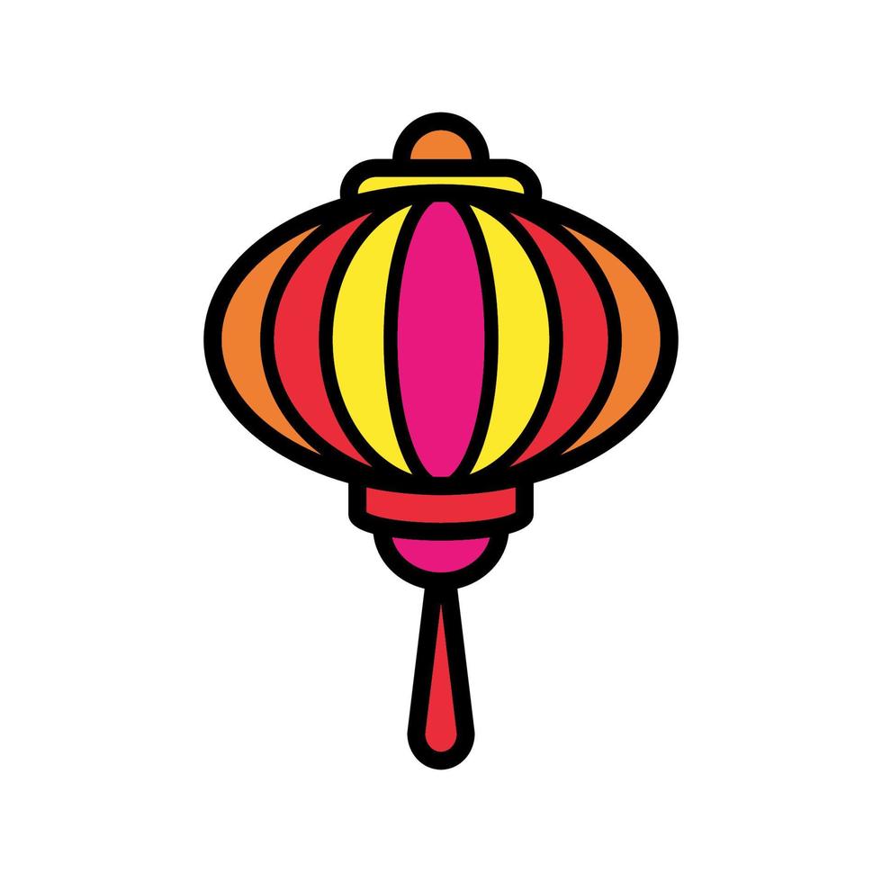 chinese lanterns icon design vector template