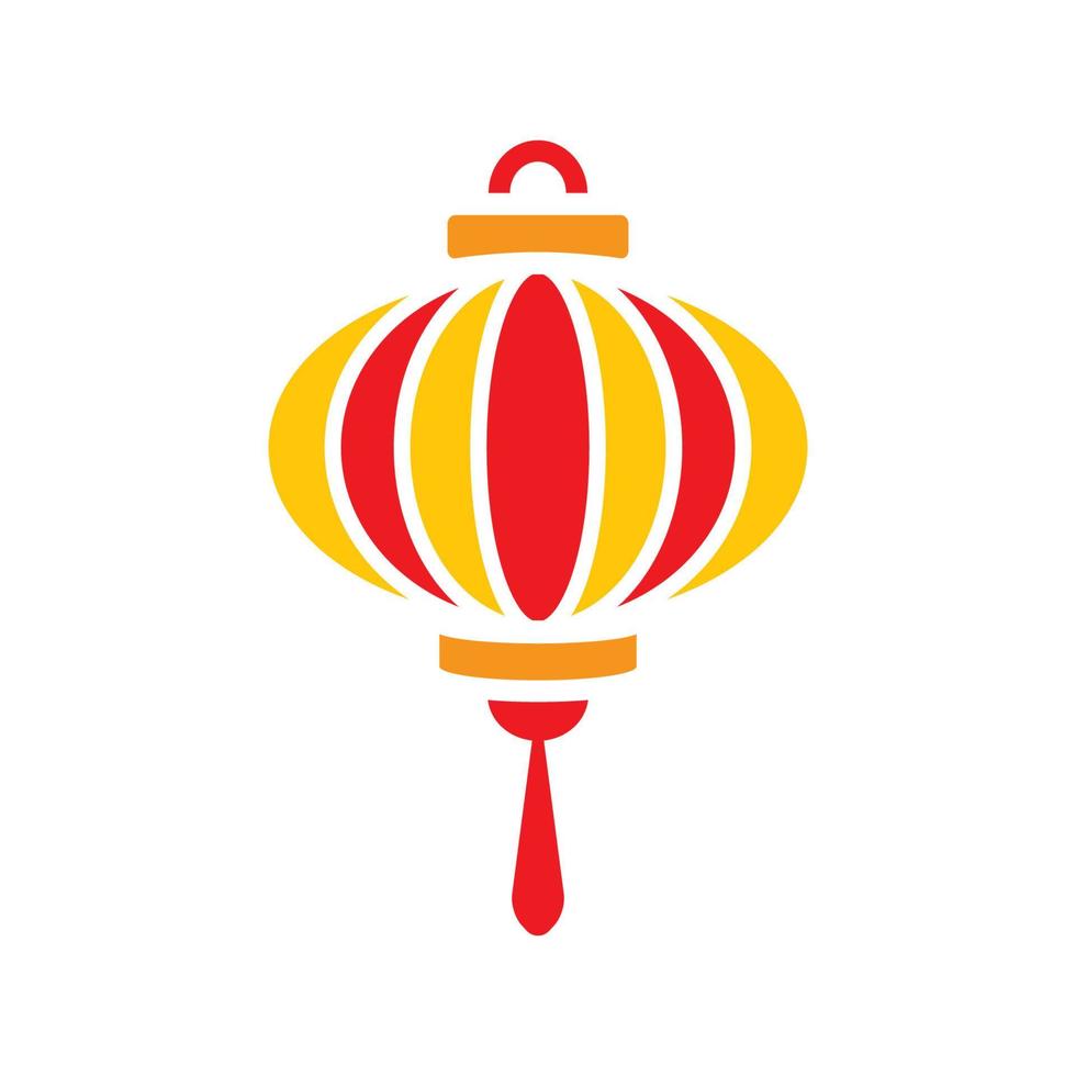 chinese lanterns icon design vector template