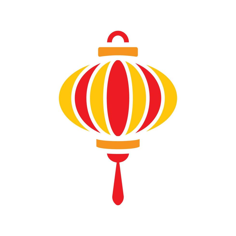 chinese lanterns icon design vector template