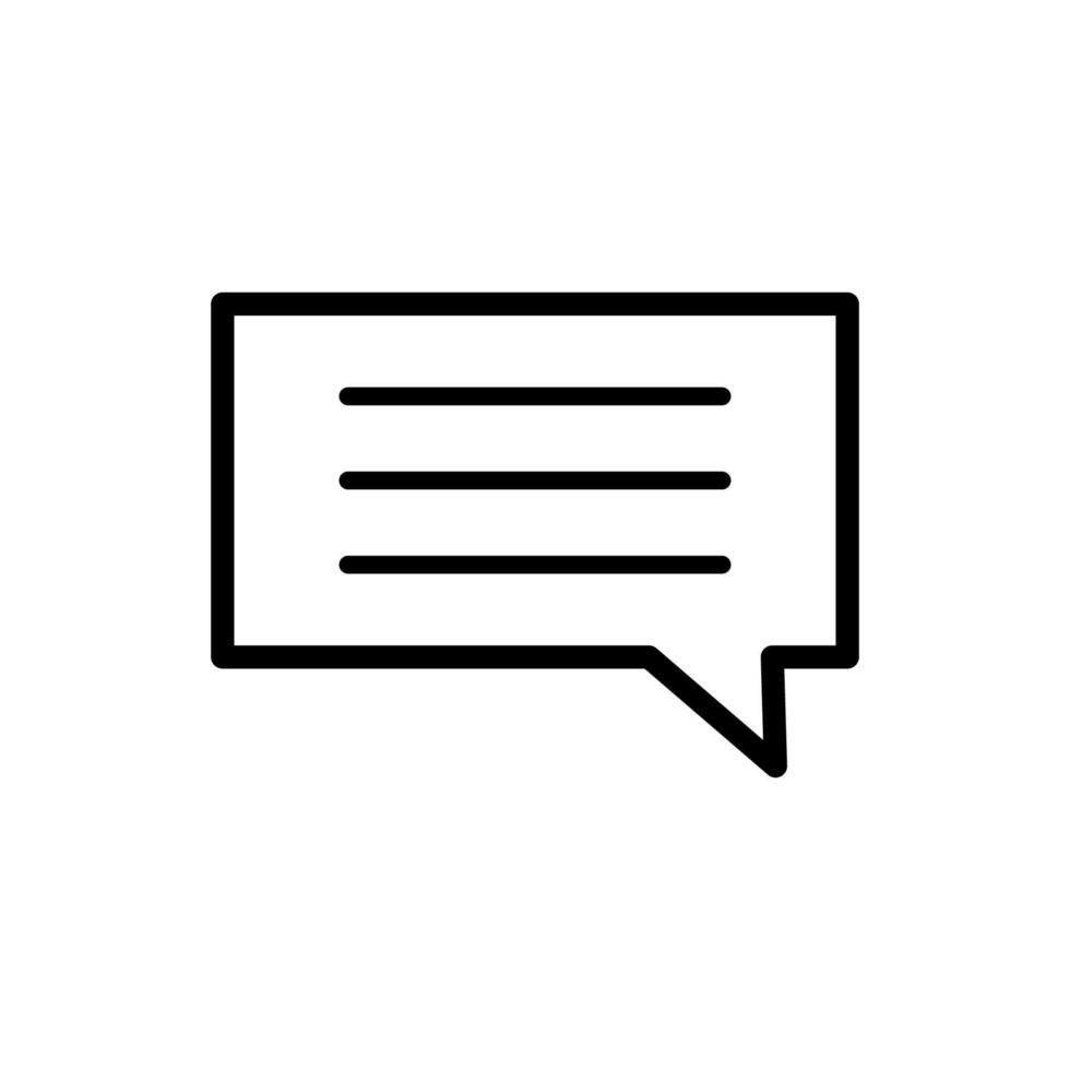 chat bubble icon design vector template