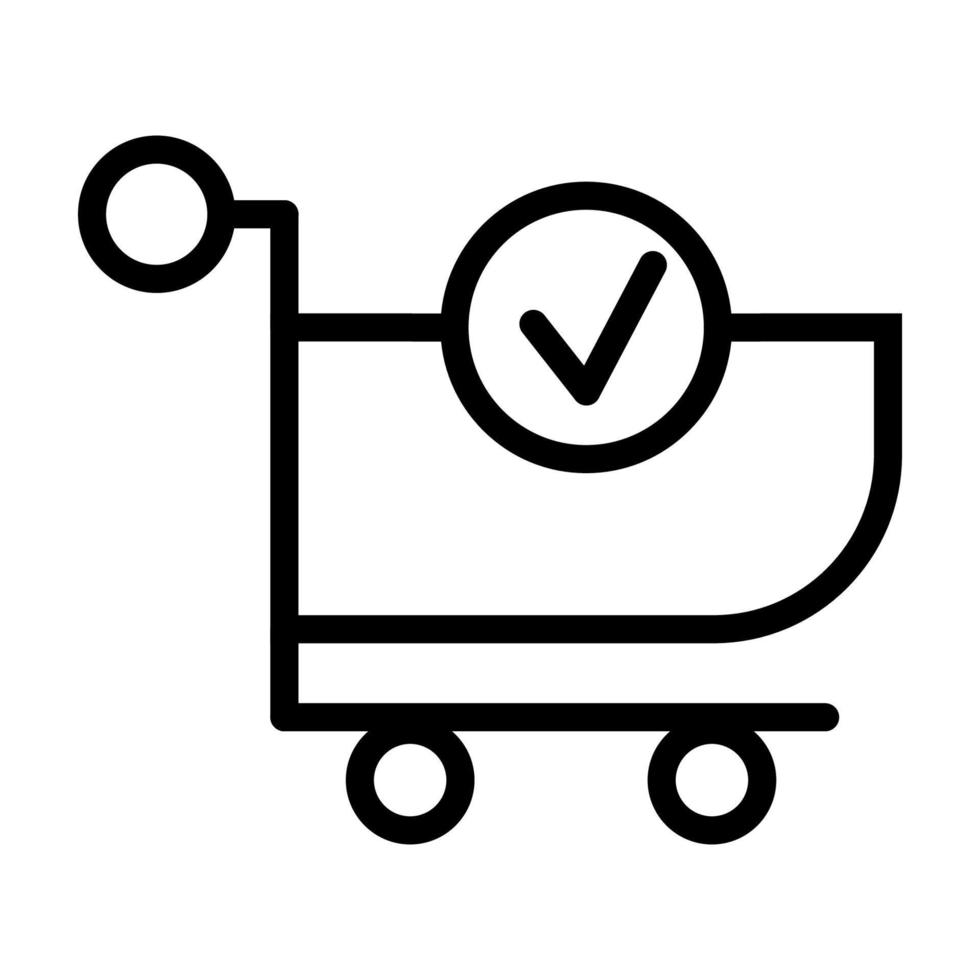 Finalize sale icon line isolated on white background. Black flat thin icon on modern outline style. Linear symbol and editable stroke. Simple and pixel perfect stroke vector illustration