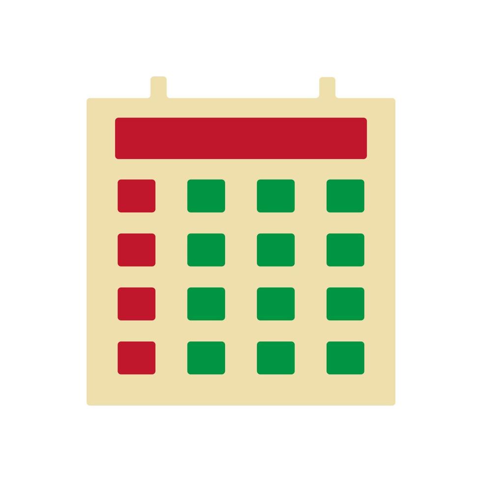 calendar icon design vector