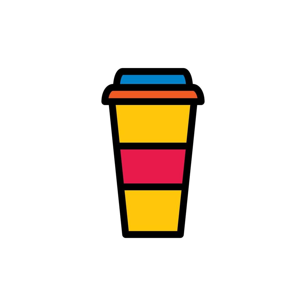coffee paper cup A1 vector