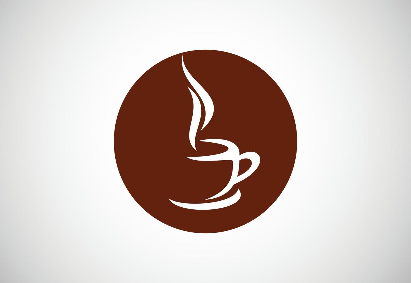 diseño de logotipo de té fresco, concepto de diseño vectorial vector