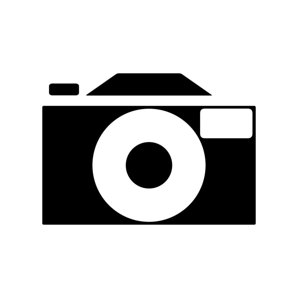 camera photography icon design vector