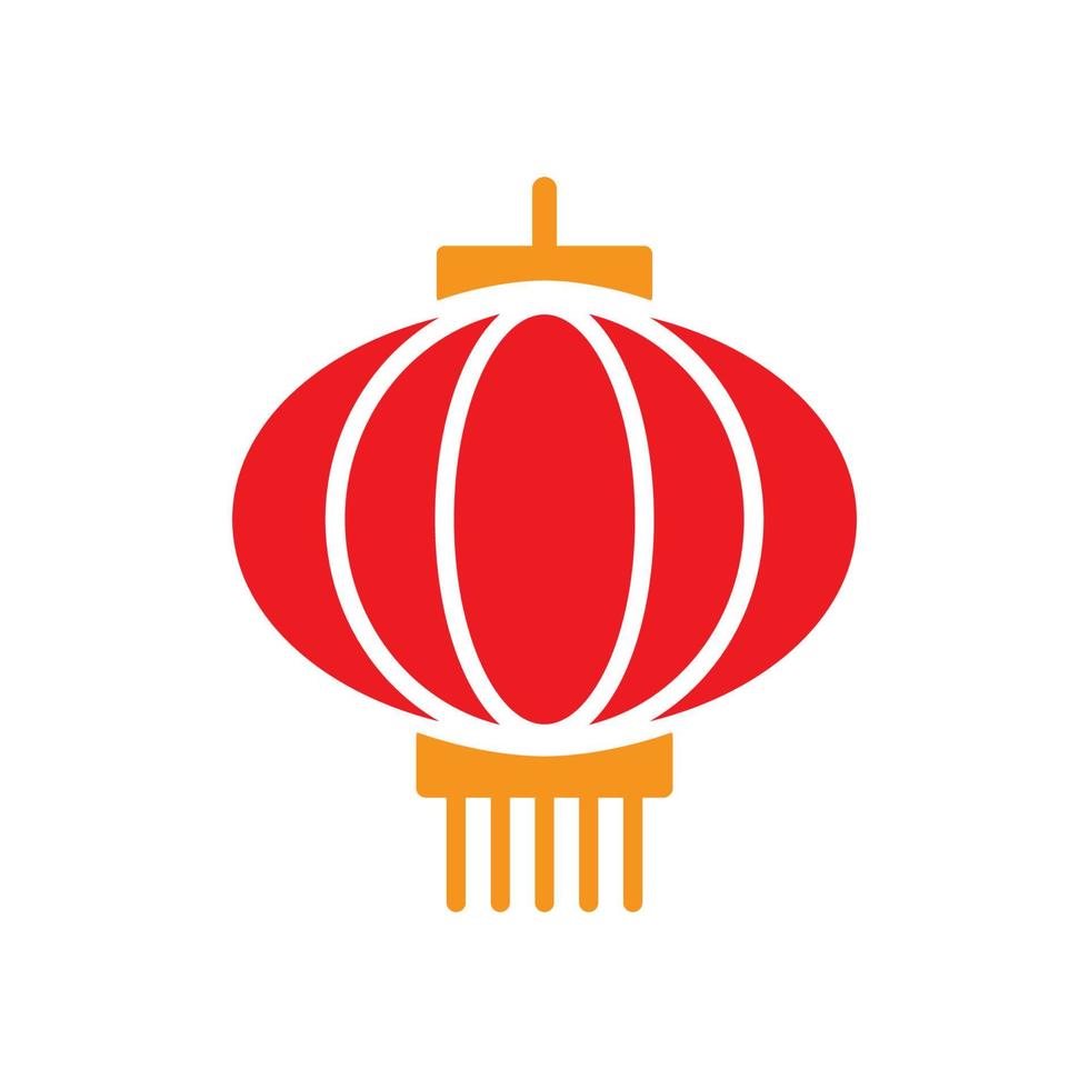 chinese lanterns icon design vector template