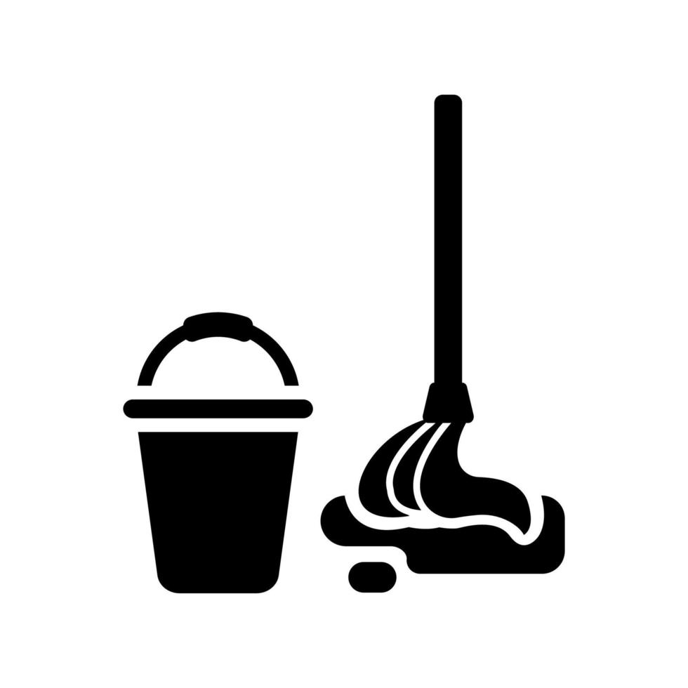 cleaning service equipment icon vector illustration design