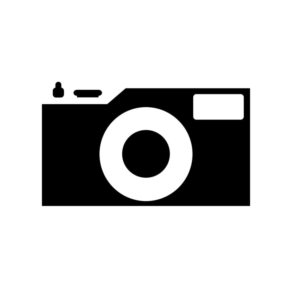 vector de diseño de icono de fotografía de cámara