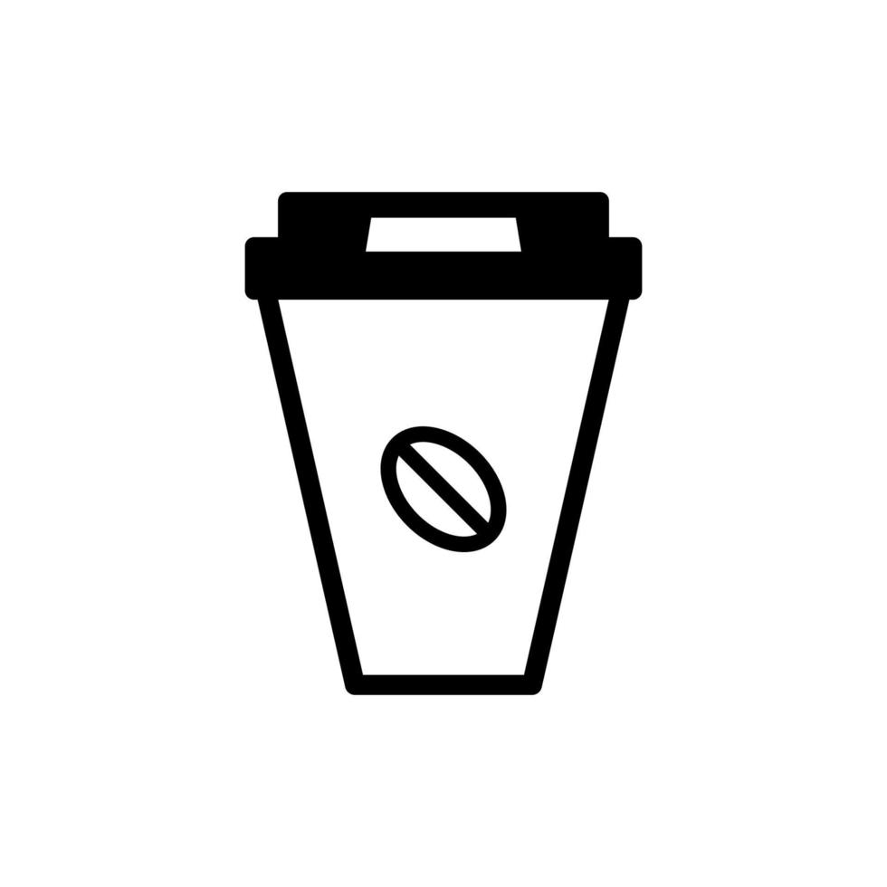 coffee paper cup A1 vector