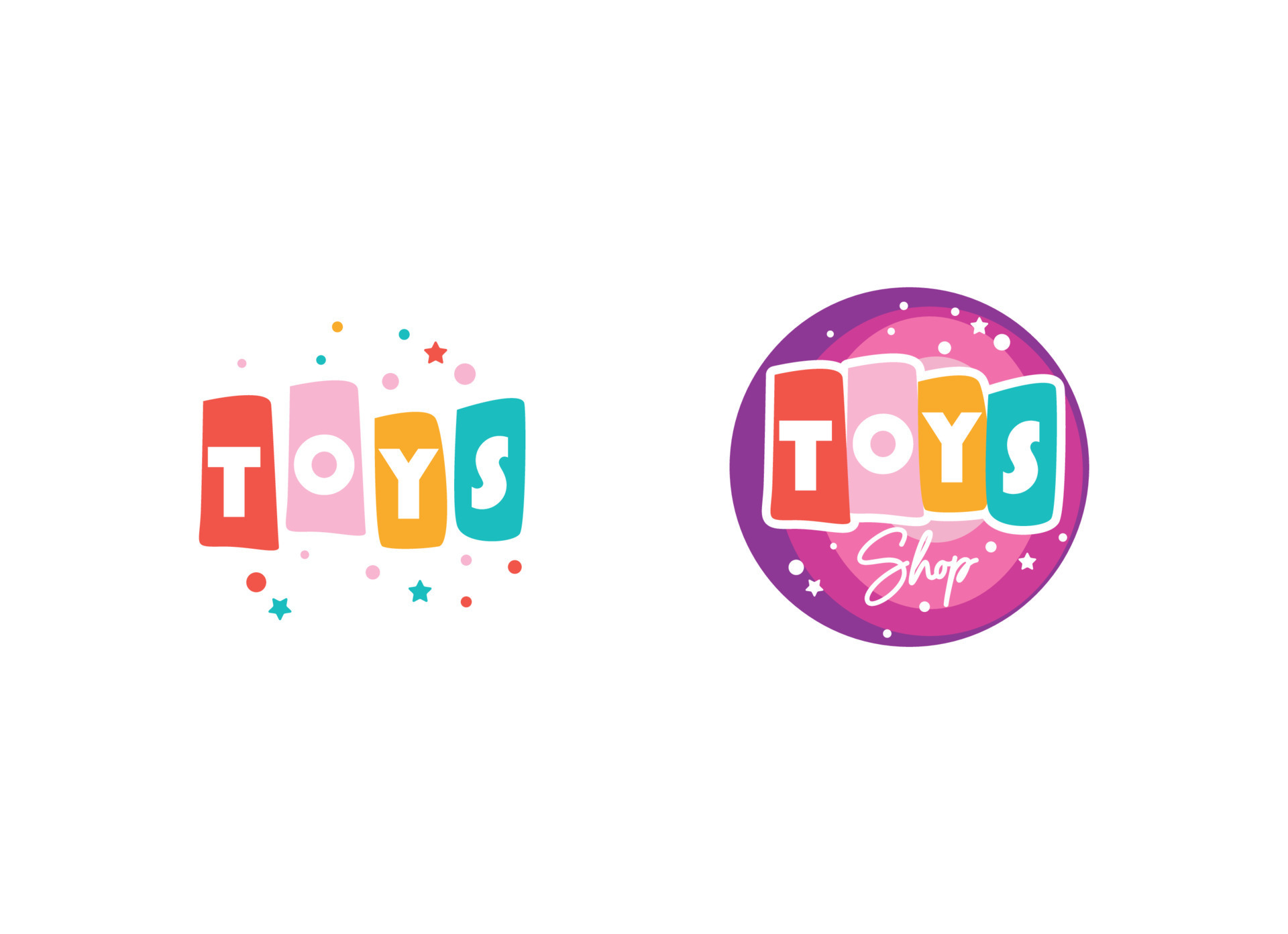 Toys shop creative logo 17067184 Vector Art at Vecteezy