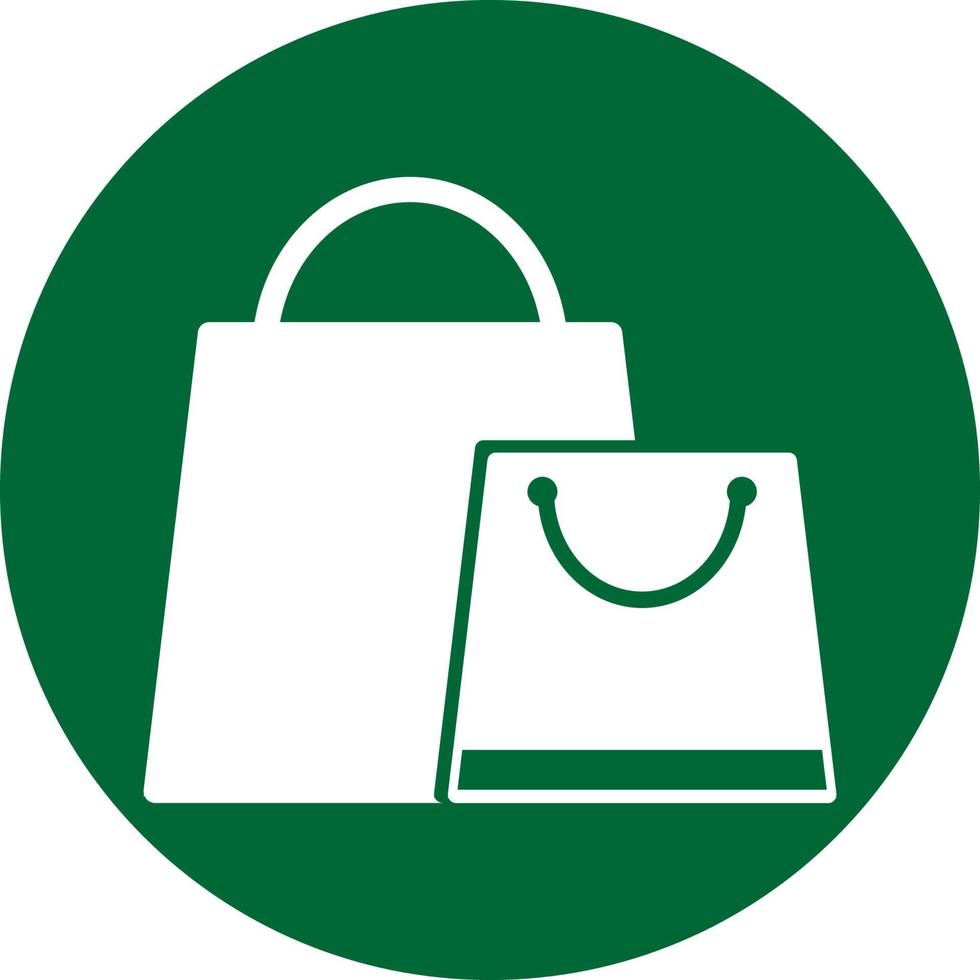 Shopping Goods Solid Icon vector