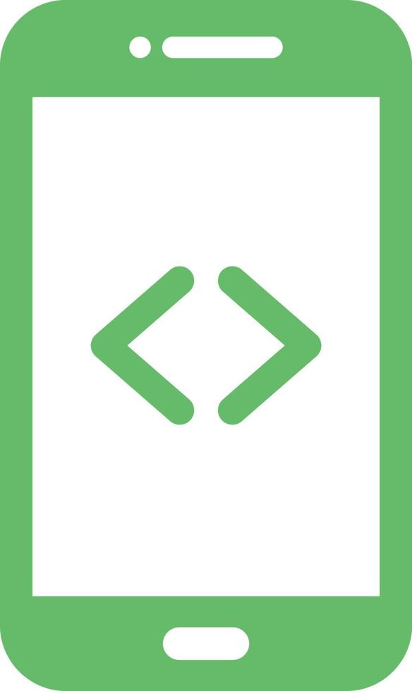 Unique Code Vector Glyph Icon
