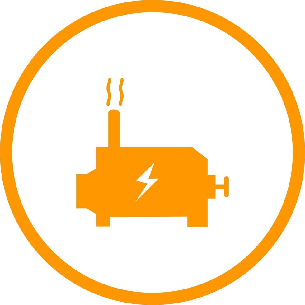 Unique Engine Vector Glyph Icon