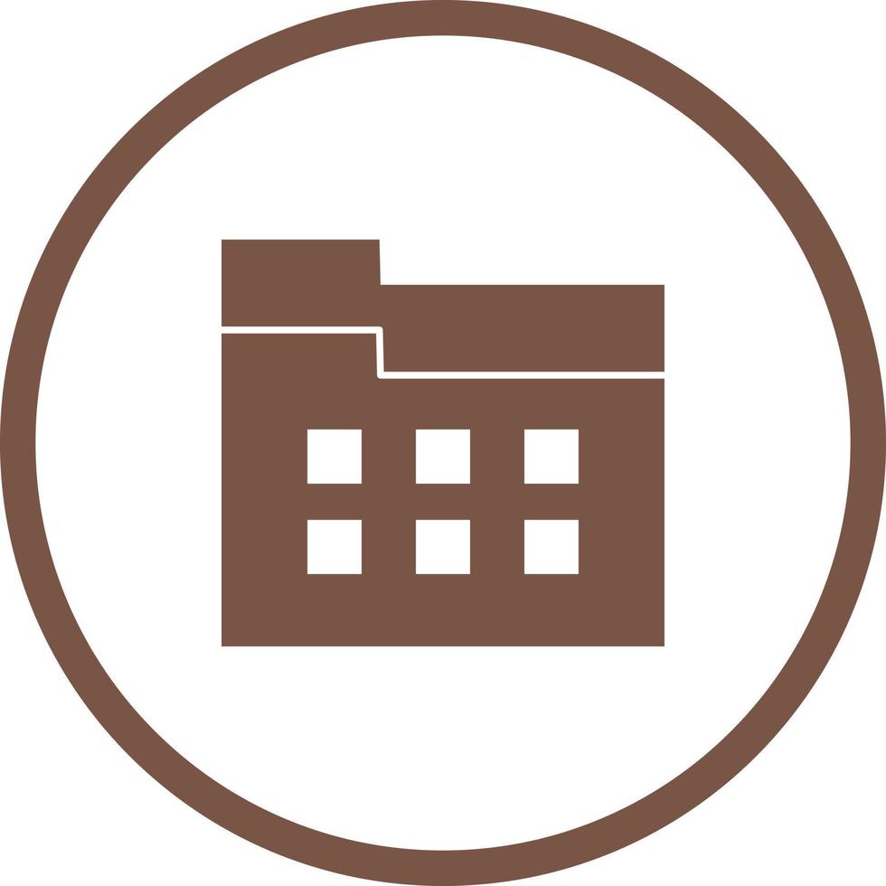 Unique File Manager Vector Glyph Icon