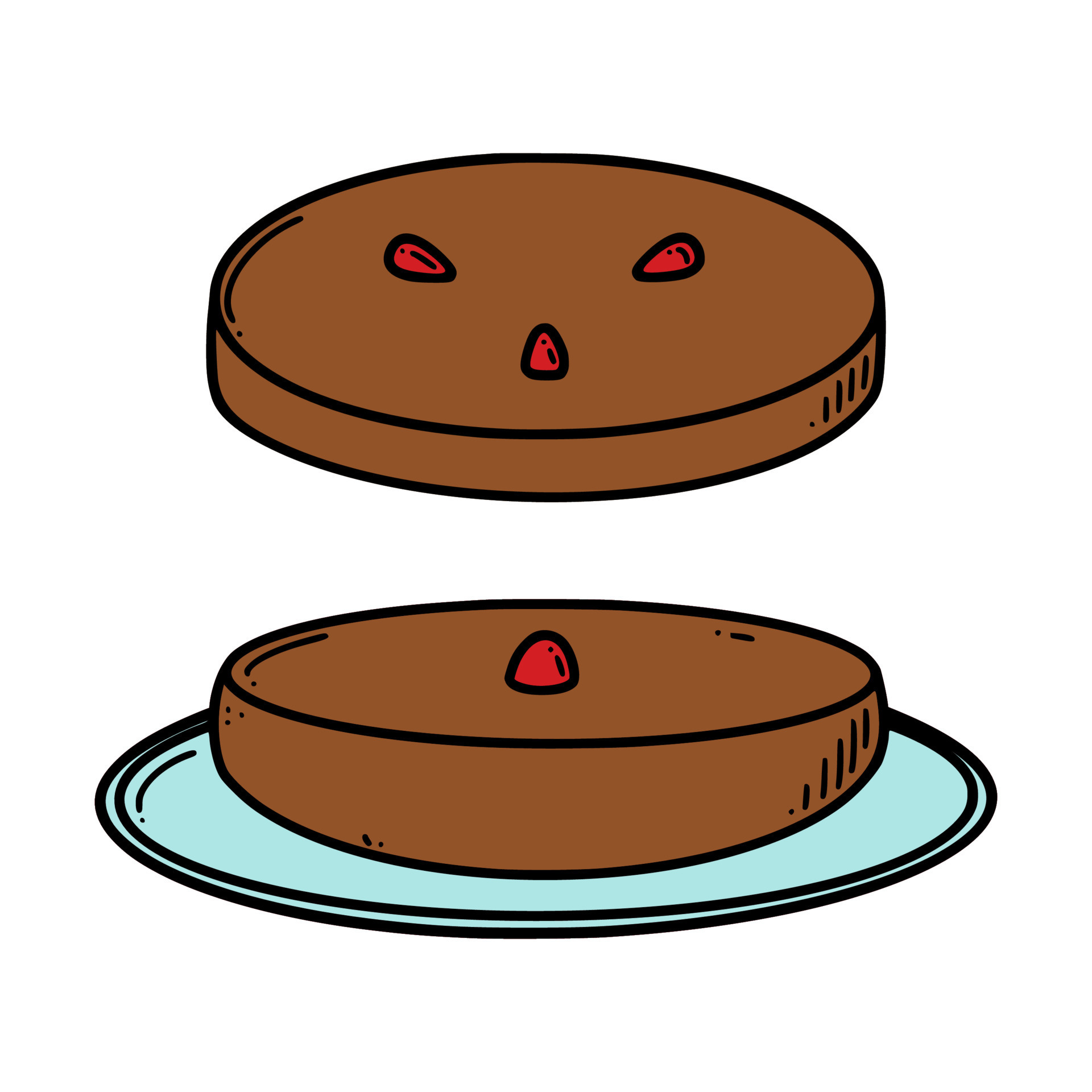 coffee bean chinese new year cake