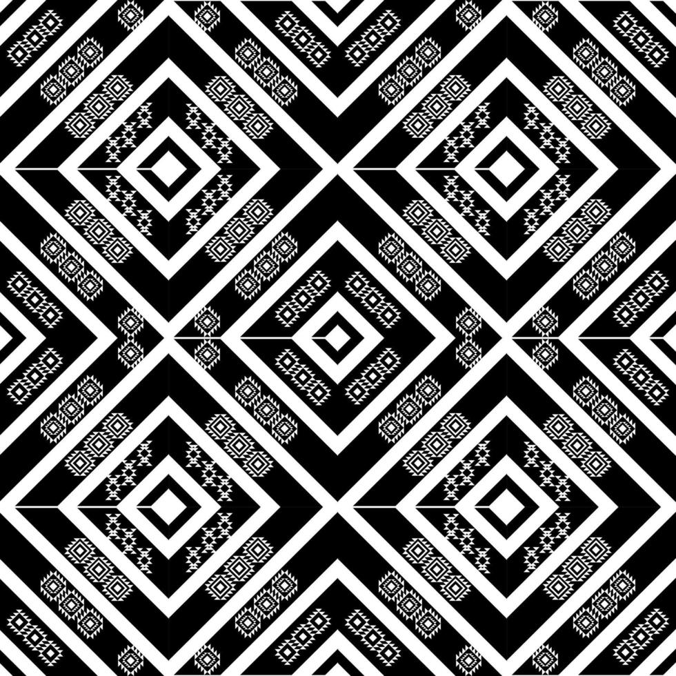 black and white seamless pattern vector