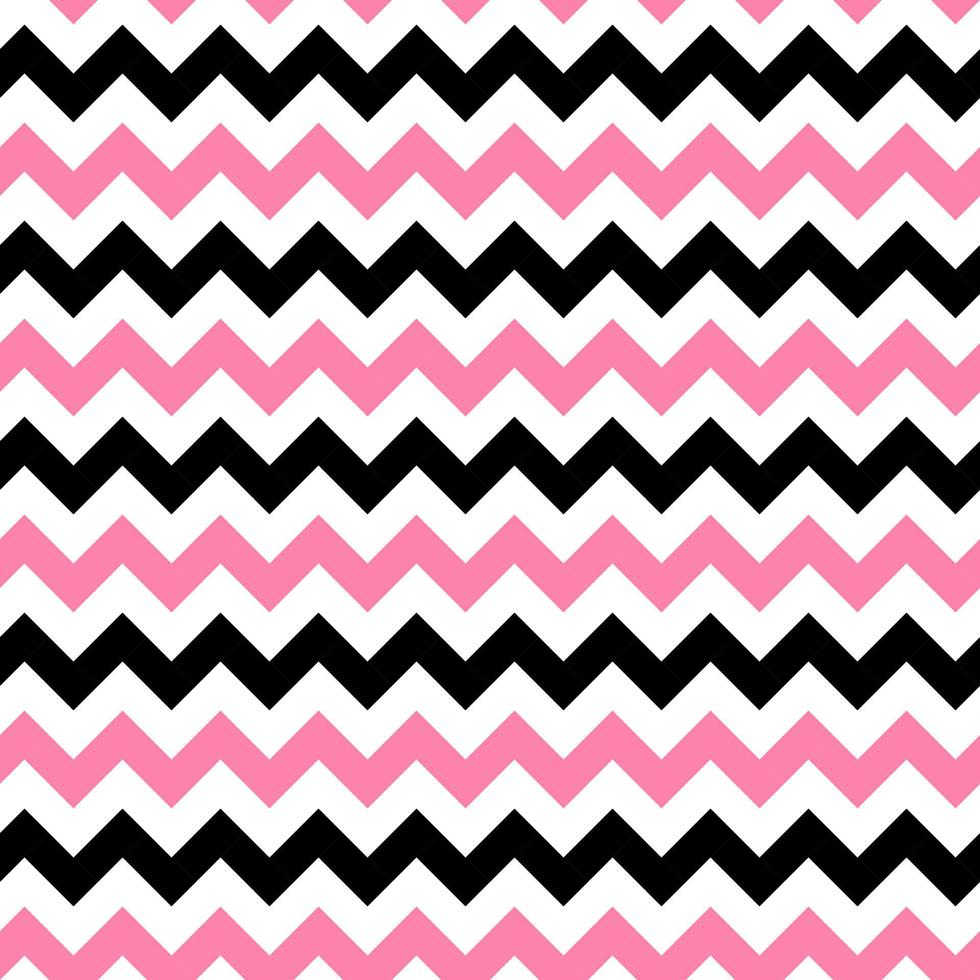 seamless, patrón, zig zag, chevron, blanco y negro vector