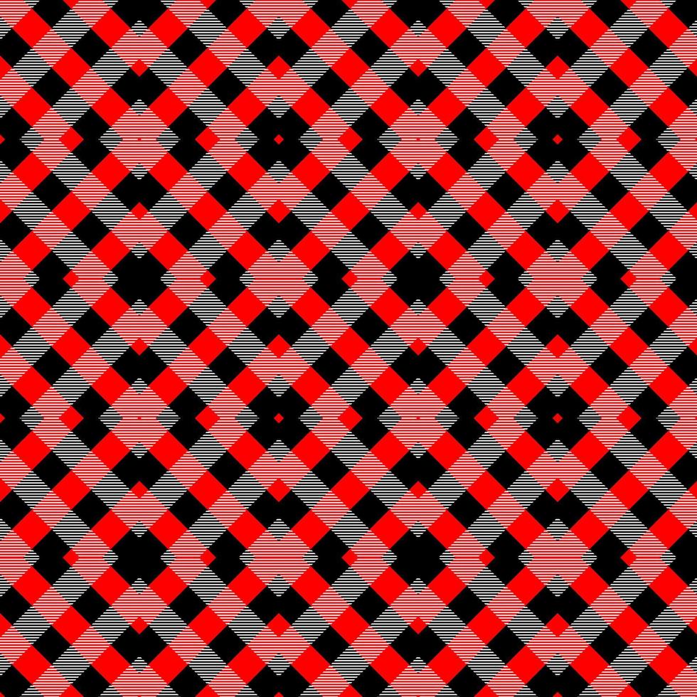 red plaid seamless geometric pattern background vector