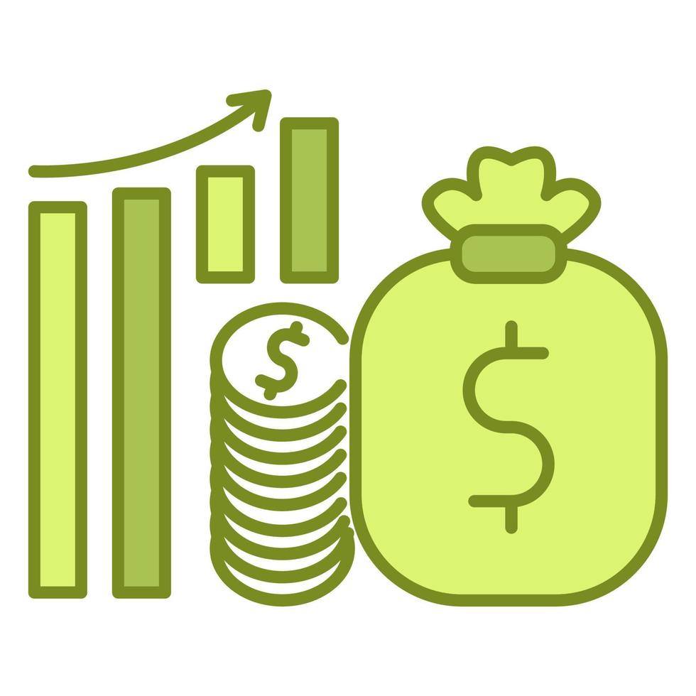 wealth management icon, suitable for a wide range of digital creative projects. vector
