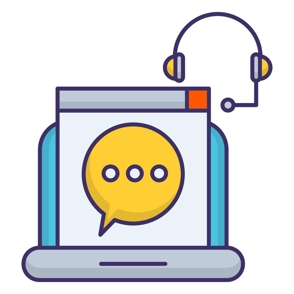 speech icon, suitable for a wide range of digital creative projects. vector