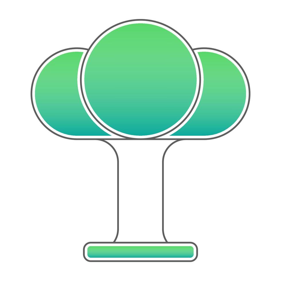 Tree icon, suitable for a wide range of digital creative projects ...