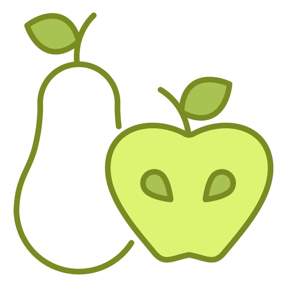 icono de fruta, adecuado para una amplia gama de proyectos creativos digitales. vector