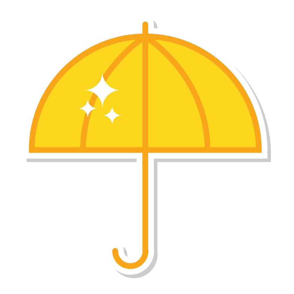 umbrella icon, suitable for a wide range of digital creative projects. vector