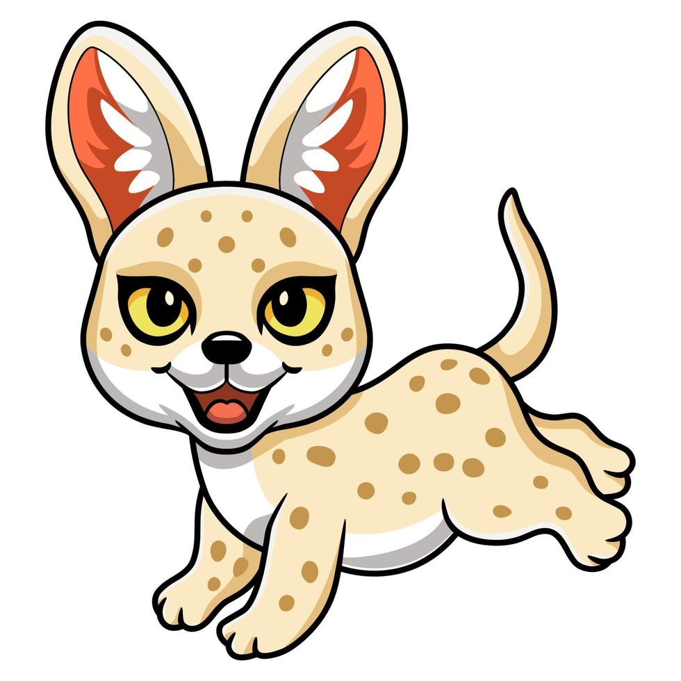 Cute pharaoh cat cartoon walking vector