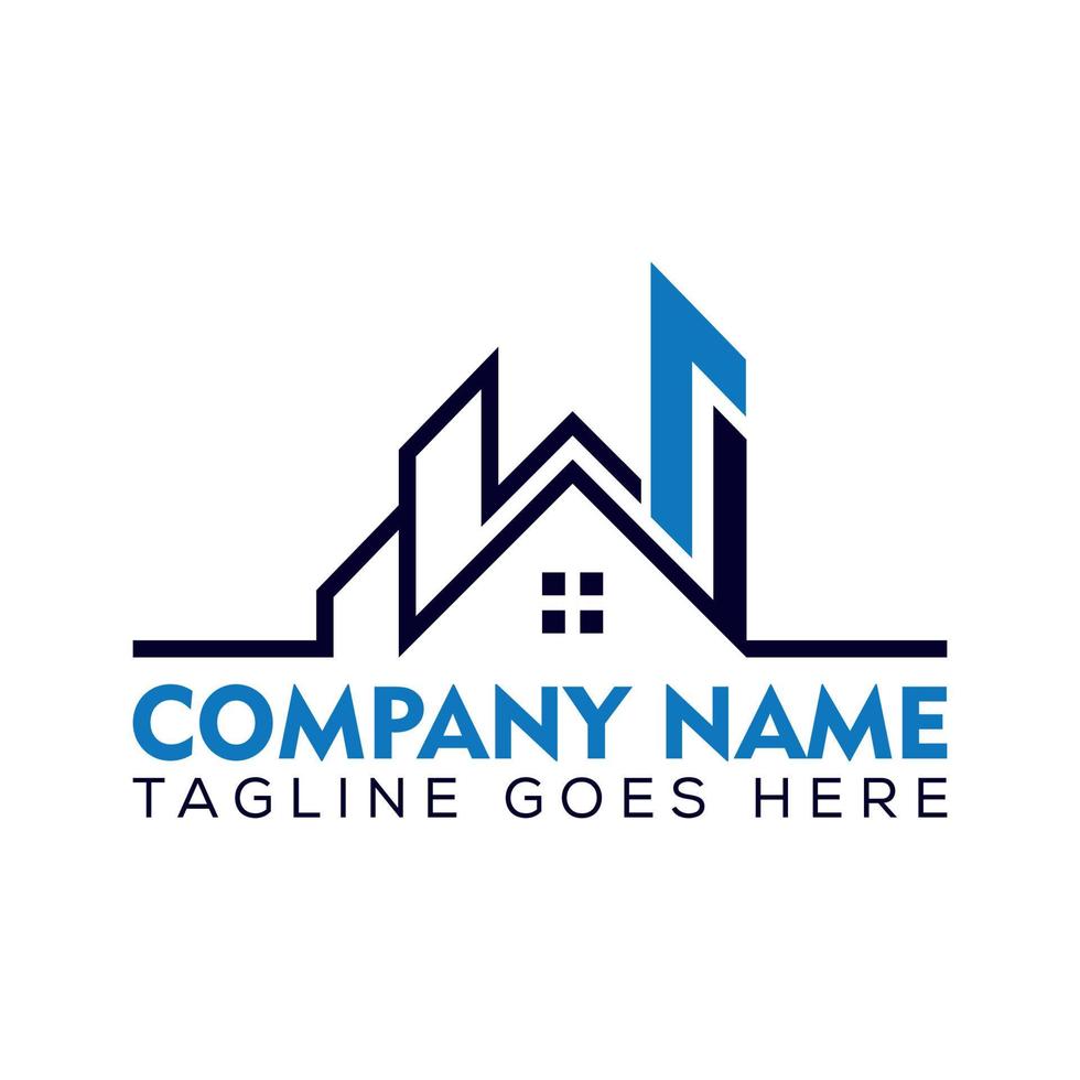 Real Estate logo with vector format.