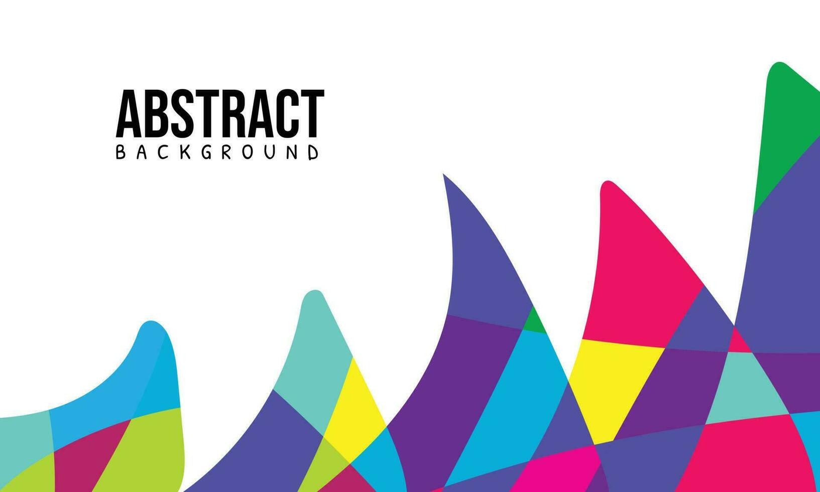 Colorful Abstract Fluid and Geometric Background Template. Suitable for your graphic design, banner, poster, web, and social media vector