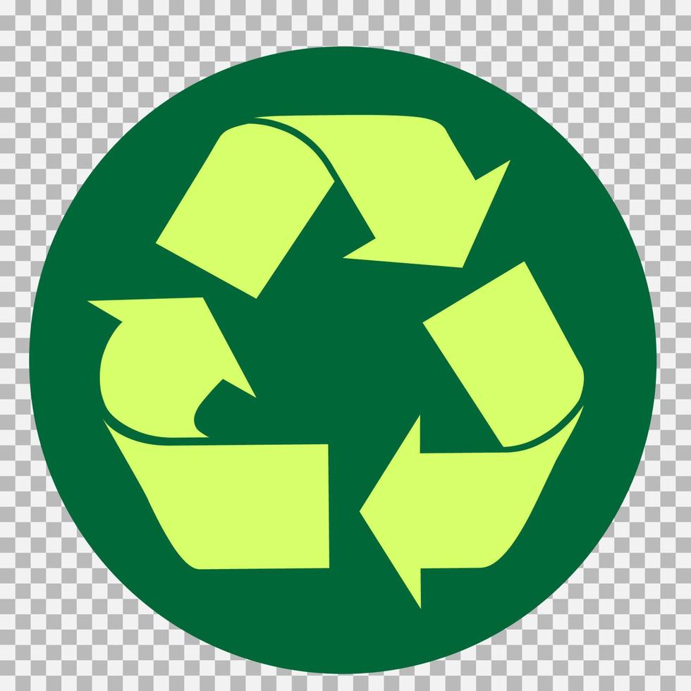 Set of vector universal recycling symbols.