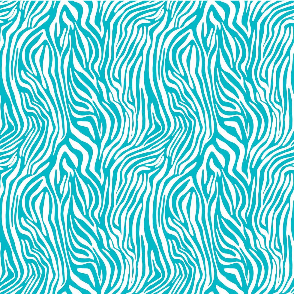 Vector animal print. Zebra ornament. Seamless pattern