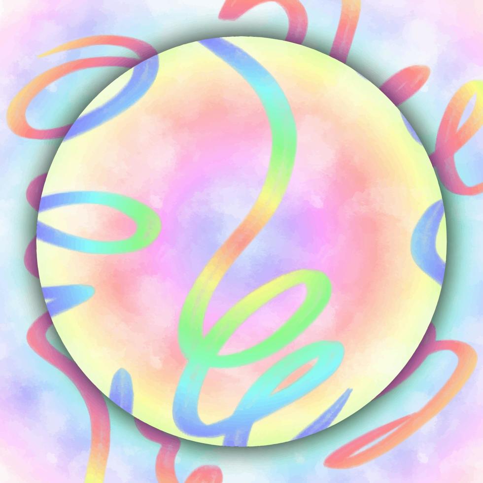 Moving colorful lines of abstract background vector