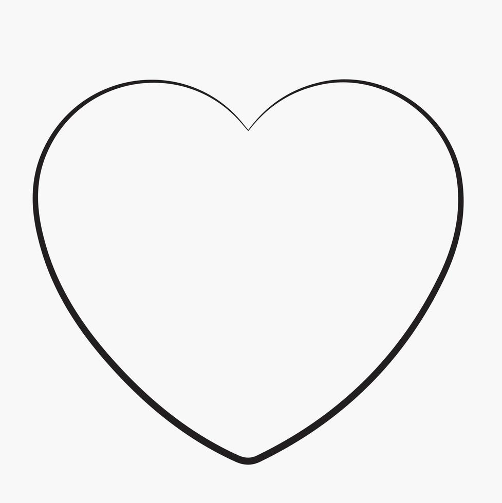 Collection of heart illustration vector