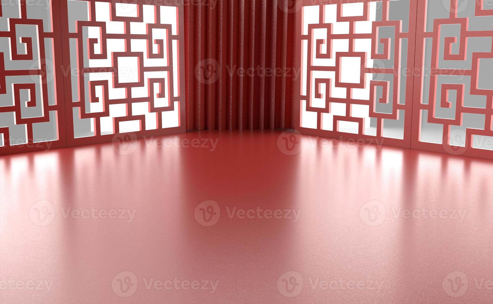 3D Realistic White podium display product. Minimalism abstract background. pedestal. photo