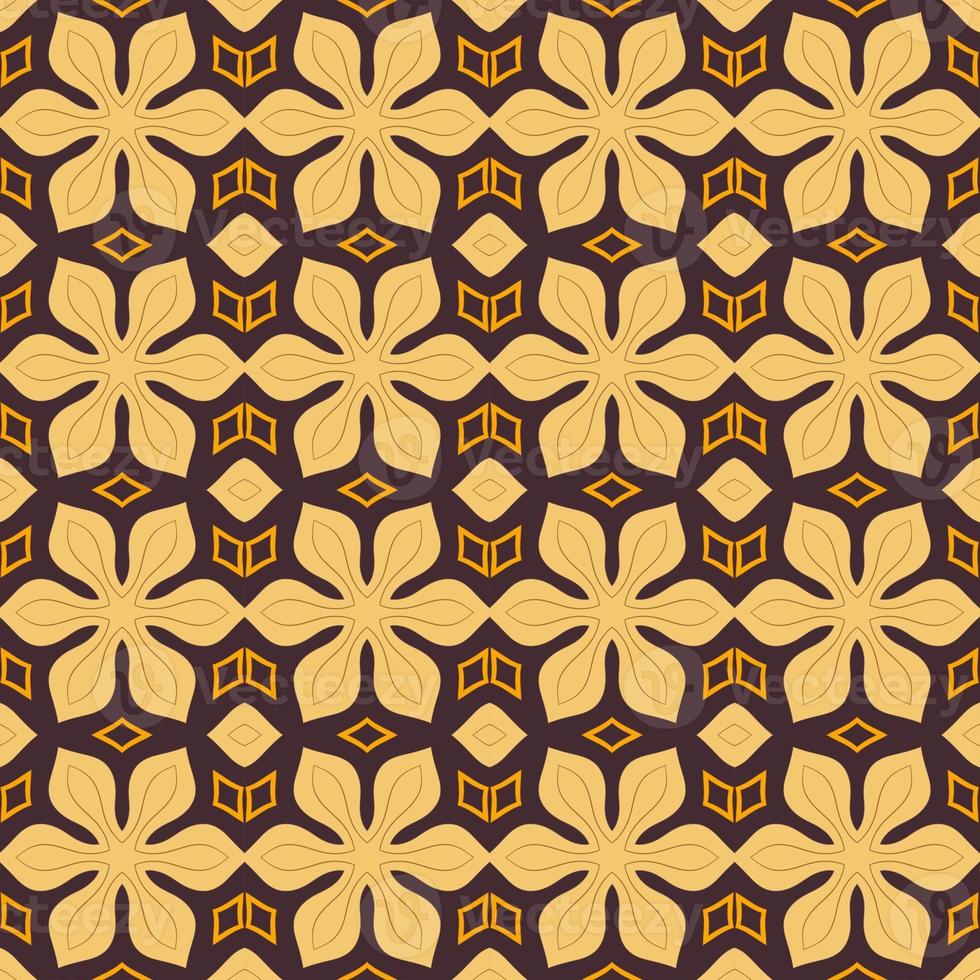 Retro kaleidoscope pattern in the style of the 70s and 60s. Geometric pattern photo