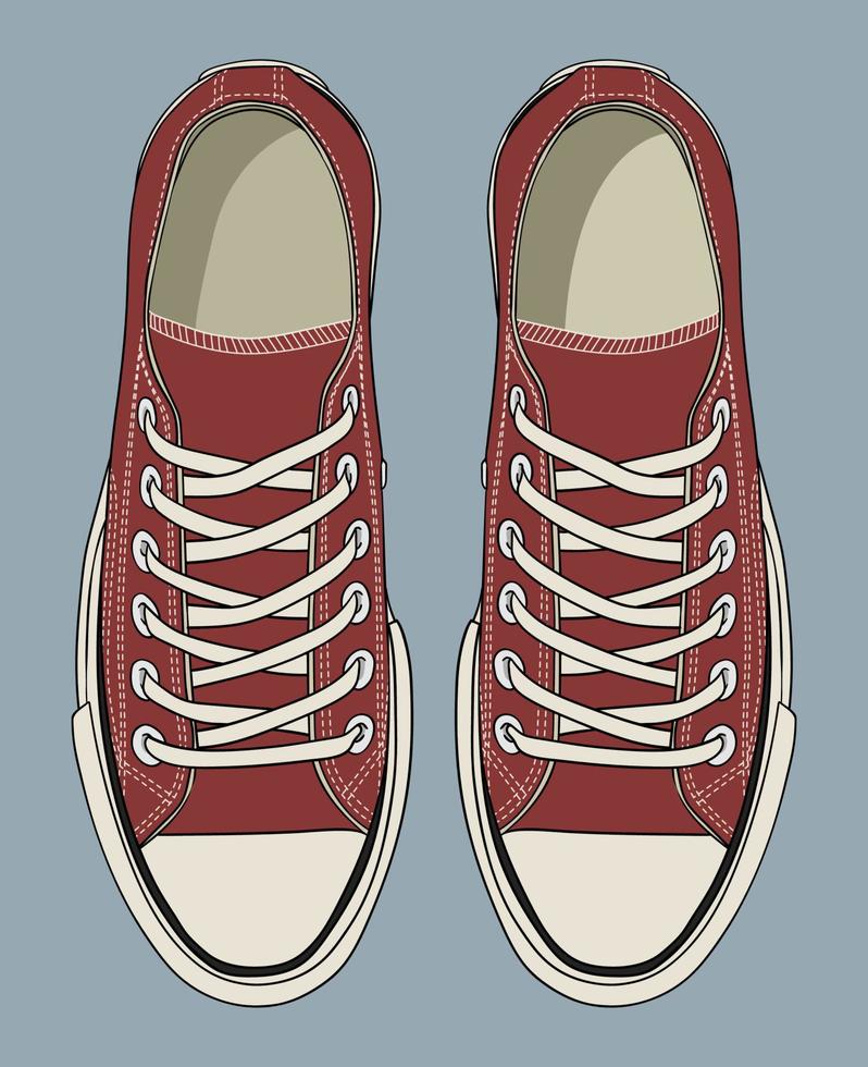 The Most Famous Sneaker for Teenagers and All Ages vector