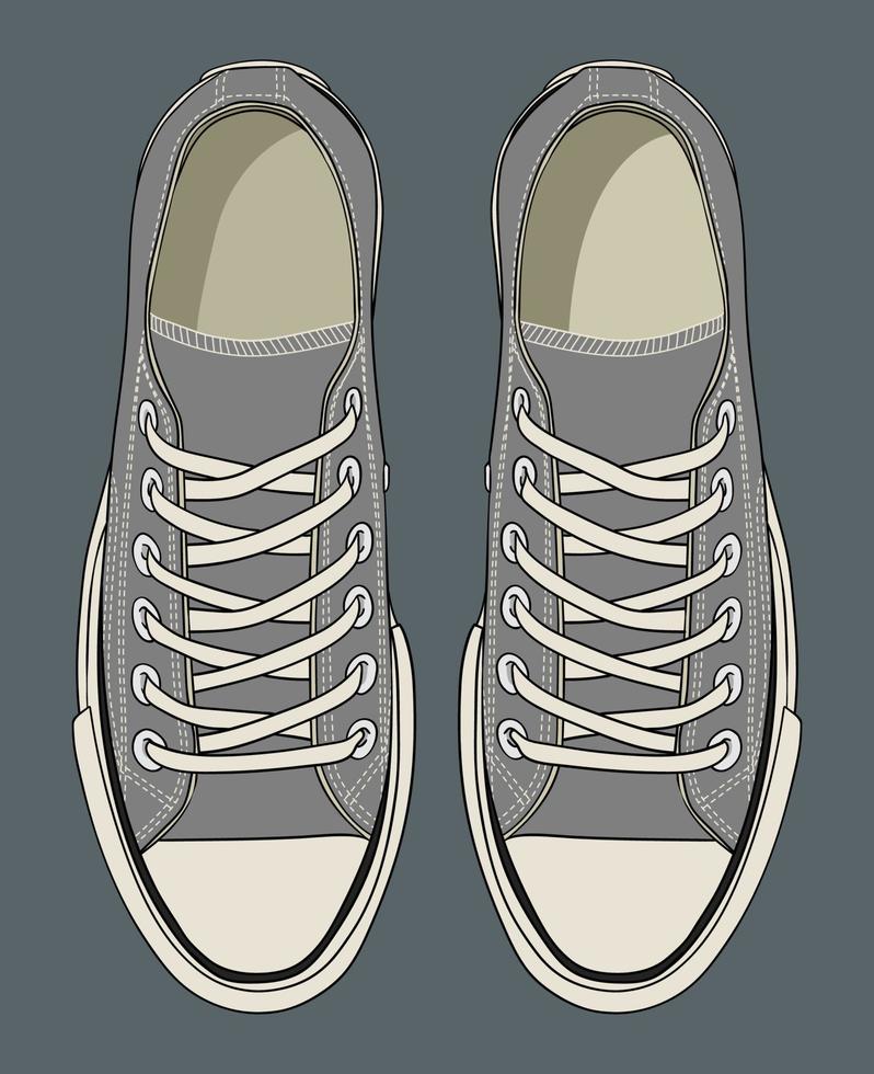 The Most Famous Sneaker for Teenagers and All Ages vector