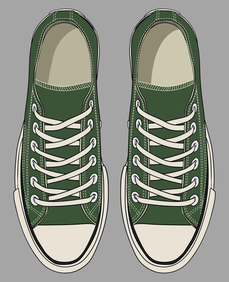 The Most Famous Sneaker for Teenagers and All Ages vector