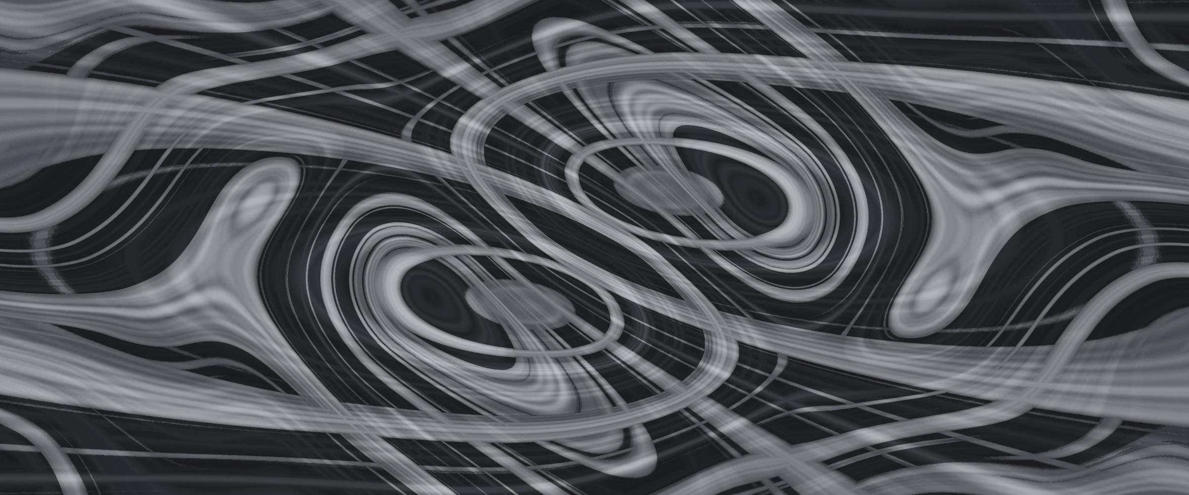 Beautiful drawing with the divorces and wavy lines in gray tones. Silver liquid texture. Silver metallic surface. Abstract silver marble texture. Abstrac black gray marble background. Fancy liquify photo