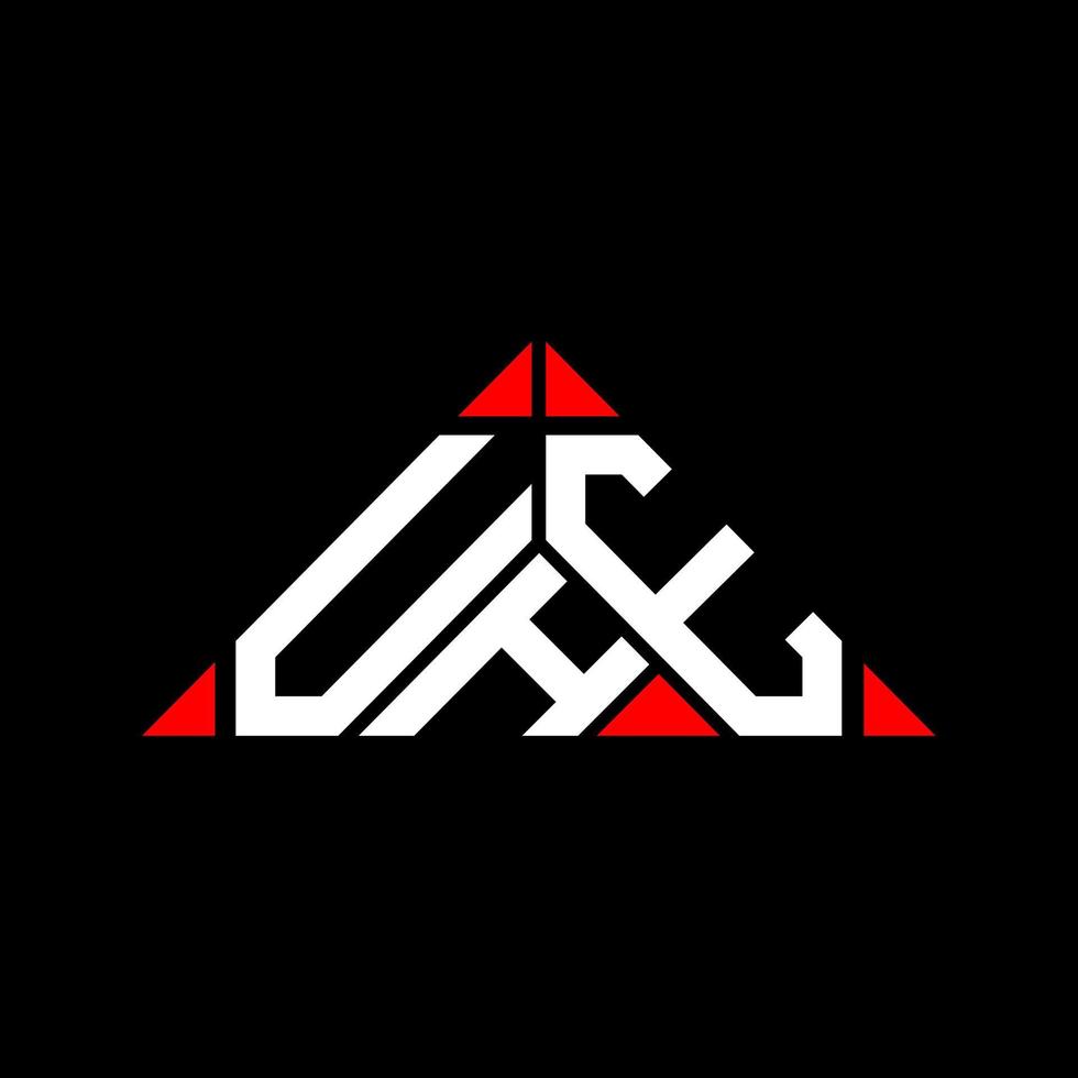 UHE letter logo creative design with vector graphic, UHE simple and modern logo.