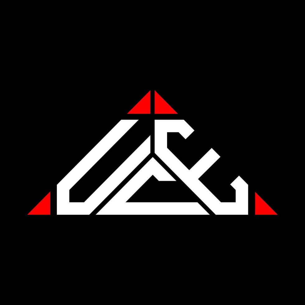 diseño creativo del logotipo de la letra uce con gráfico vectorial, logotipo uce simple y moderno. vector