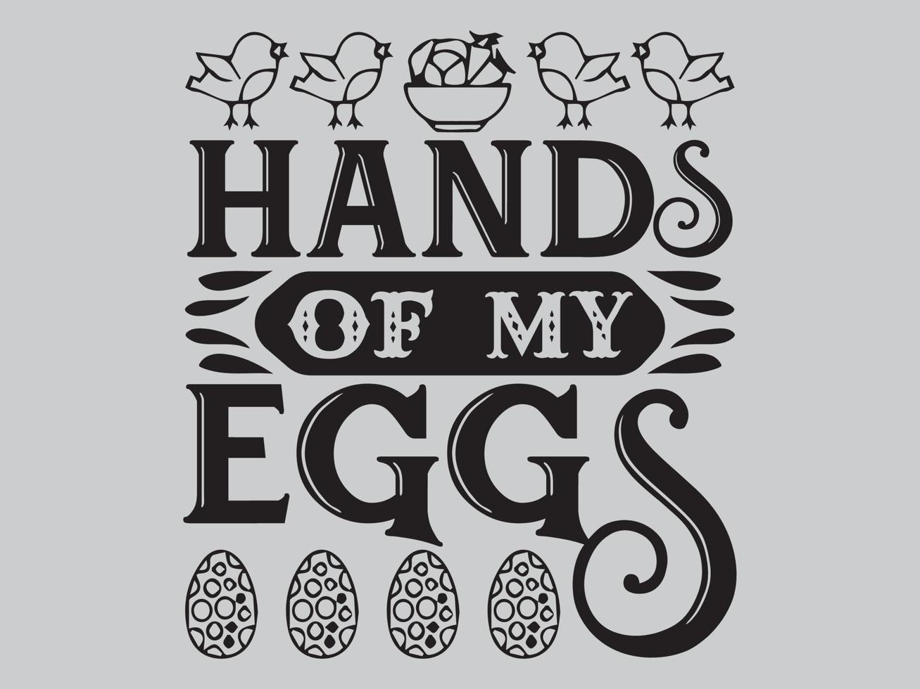 Easter T-shirt Design File vector