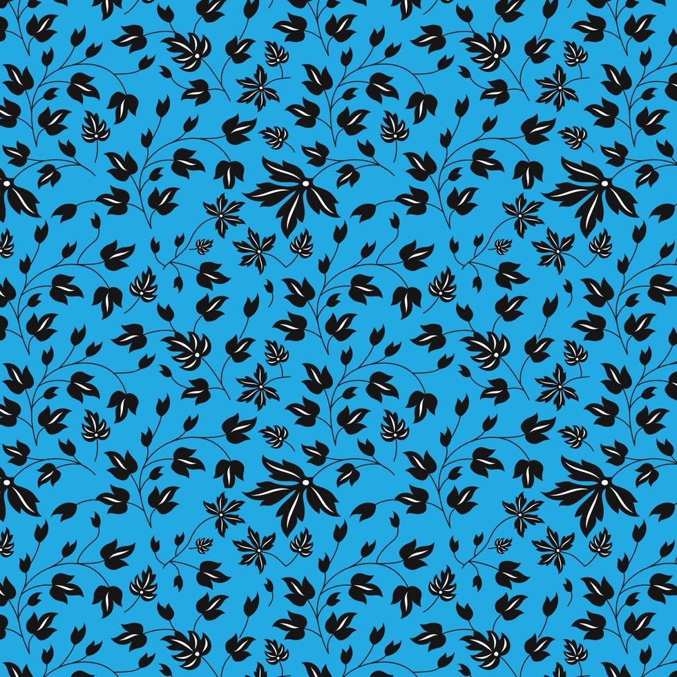 Vector seamless floral pattern