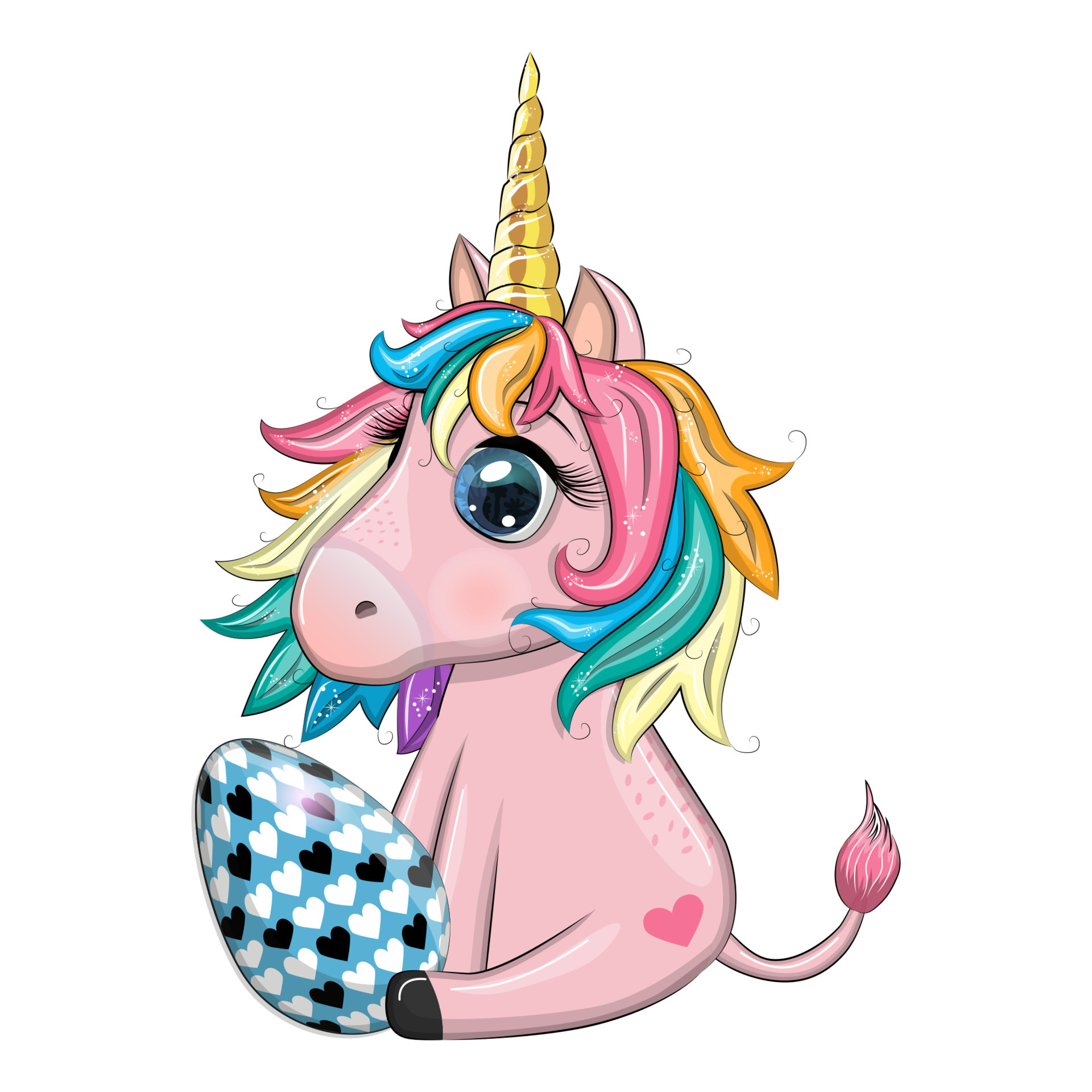 personaje de dibujos animados de unicornio de pascua con huevo de pascua, postal. 17077798 Vector en Vecteezy personaje de dibujos animados de unicornio de pascua con huevo de pascua, postal. 17077798 Vector en Vecteezy