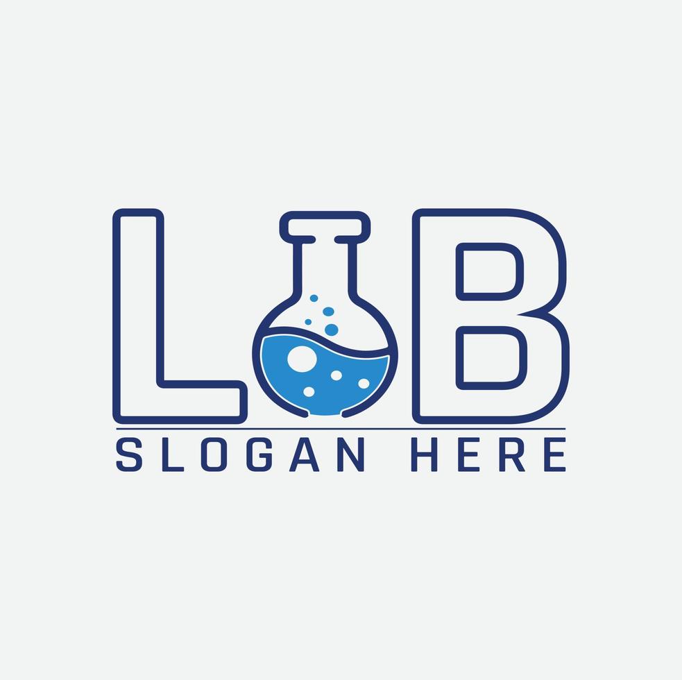 Lab logo eps vector